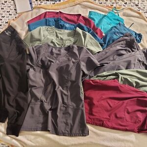 Lot Of Cherokee Infinity Scrubs